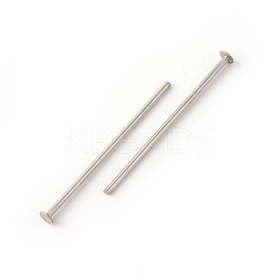 Tarnish Resistant 304 Stainless Steel Flat Head Pins LS-STAS-G185-07P-0.7x16mm-1