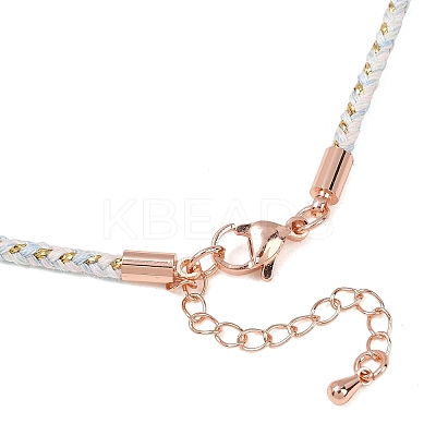 2.5MM Round Nylon Cotton Cord Necklace Making NJEW-C106-01RG-10-1