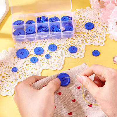 4-Hole Resin Buttons RESI-TA0004-11B-03-1