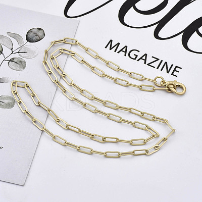 Brass Paperclip Chains MAK-S072-10B-MG-1