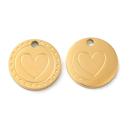 Ion Plating(IP) 316L Surgical Stainless Steel Charms STAS-F302-01G-1