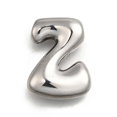 304 Stainless Steel Pendants STAS-S166-02P-26-1