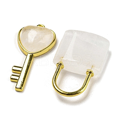 Natural Quartz Crystal Pendants G-H308-07G-05-1