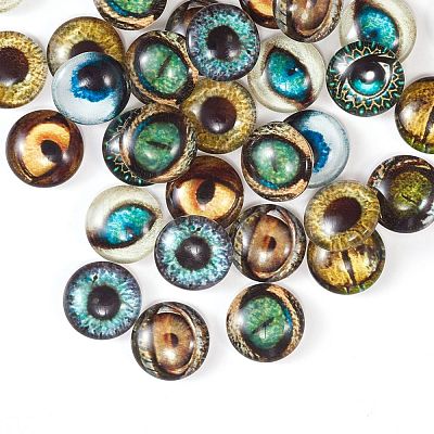 Glass Cabochons GLAA-SZ0001-06-1