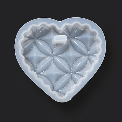 DIY Embossed Flower Pattern Pendant Silicone Molds LS-DIY-G079-01C-1