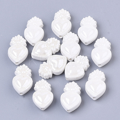 Handmade Porcelain Beads X-PORC-T005-005J-1