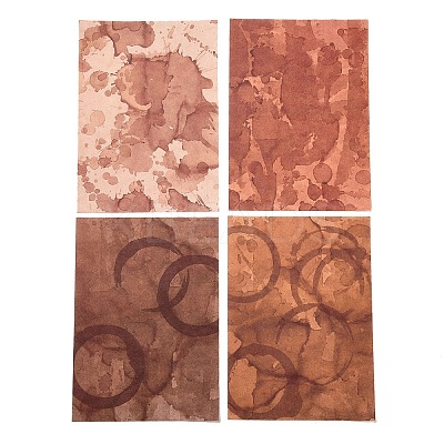 Translucent Parchment Paper Textured Scrapbook Paper Pads Sets DIY-H170-02D-1