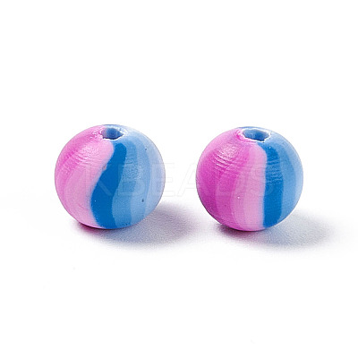 Handmade Polymer Clay Beads X-CLAY-D005-01F-1
