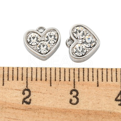 304 Stainless Steel Pendants STAS-L080-001P-03-1