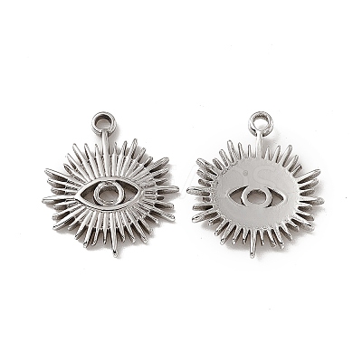 Non-Tarnish 201 Stainless Steel Charms STAS-J401-VC549-1