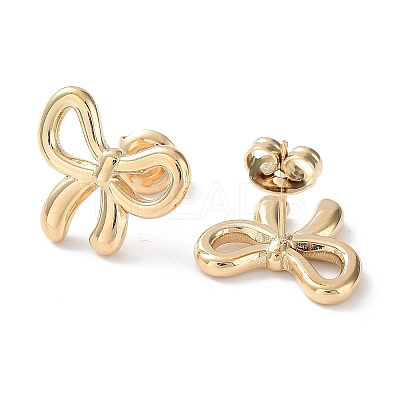 304 Stainless Steel Stud Earrings EJEW-H115-07G-1