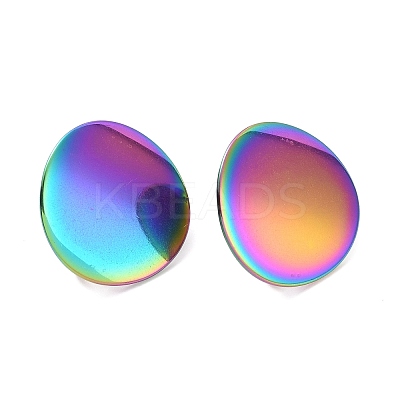 304 Stainless Steel Stud Earring Findings STAS-Q231-06M-1