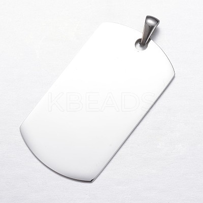 Tarnish Resistant 304 Stainless Steel Pendants STAS-G077-01P-1