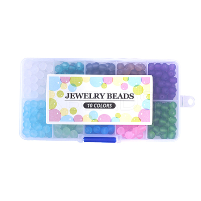 Transparent Glass Beads FGLA-X0001-03-10mm-1