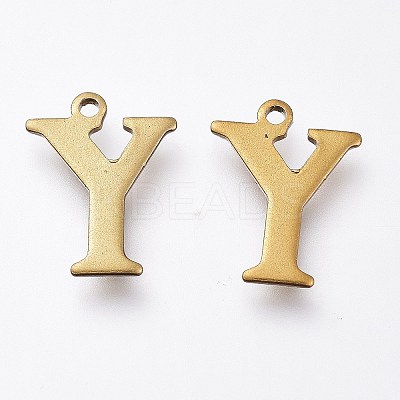 PVD Vacuum Plating 304 Stainless Steel Charms STAS-H112-Y-AB-1