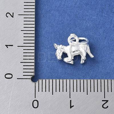 925 Sterling Silver 3D Chinese Zodiac Charms STER-P066-01S-07-1