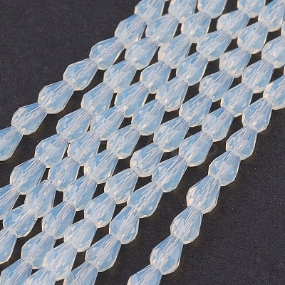 Imitation Opalite Glass Beads Strands GLAA-A036-A10-1