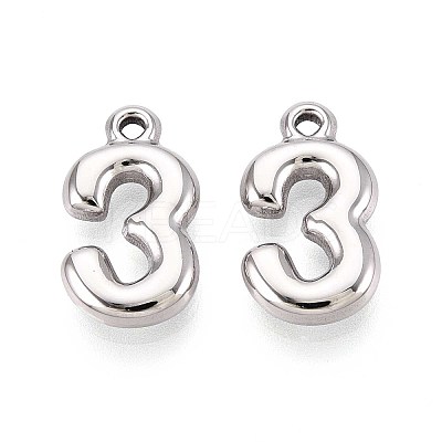 304 Stainless Steel Pendants STAS-N109-261D-P-1