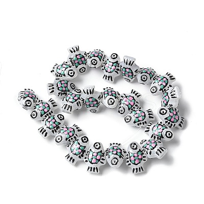 Baking Paint Glass Enamel Beads BLOW-D300-03A-1