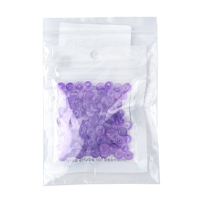 120Pcs 2 Colors Baking Paint Imitation Jade Glass Beads DGLA-FS0001-21A-1