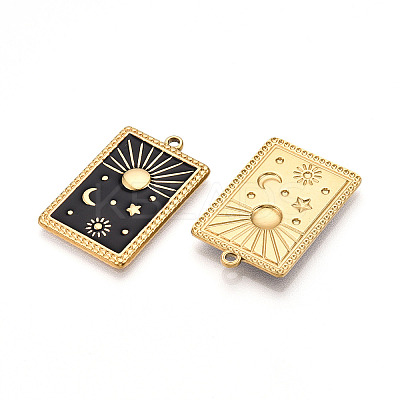 304 Stainless Steel Pendants X-STAS-N108-27B-G-1