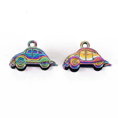 Rainbow Color Alloy Charms PALLOY-S180-287-NR-1