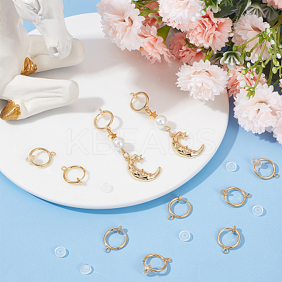 20Pcs 304 Stainless Steel Clip-on Earring Findings STAS-BBC0003-25-1