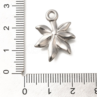 Anti-Tarnish 304 Stainless Steel Pendants STAS-I321-65P-1
