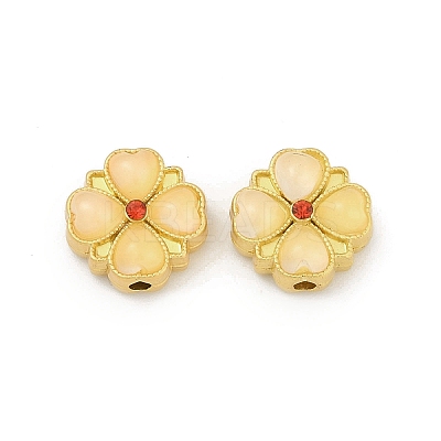 Alloy Resin Rhinestone Beads PALLOY-D369-20MG-01-1