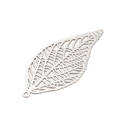 Rack Plating Brass Filigree Big Pendants KKC-K001-04P-1