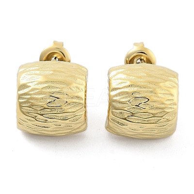 304 Stainless Steel Stud Earrings EJEW-P258-38G-1