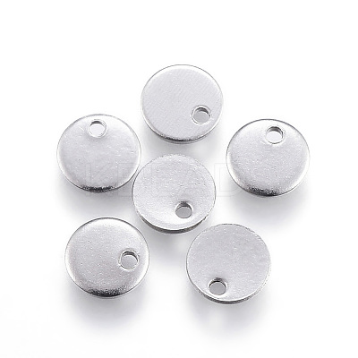 Tarnish Resistant 304 Stainless Steel Charms STAS-G124-27P-4mm-1