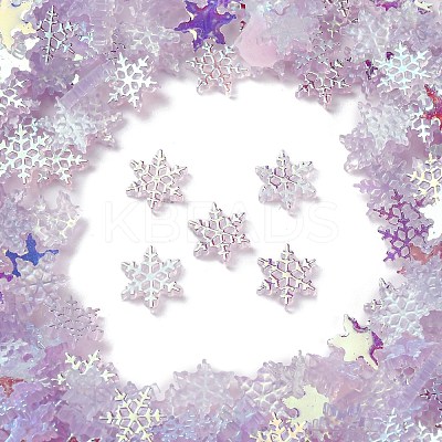 Luminous & Electroplate Resin Decoden Cabochons RESI-Z032-01C-1