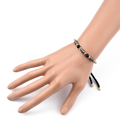 Adjustable Slider Bracelets BJEW-JB05459-01-1