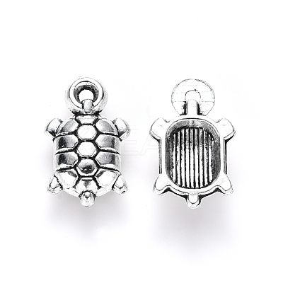 Tibetan Style Alloy Charms TIBE-S320-175AS-LF-1