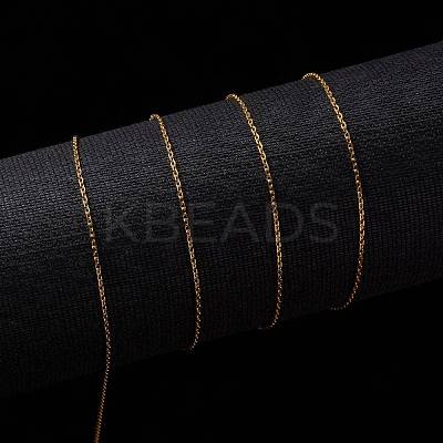 Ion Plating(IP) 304 Stainless Steel Cable Chains CHS-H009-02G-1