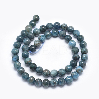 Natural Apatite Beads G-E481-05-10mm-1