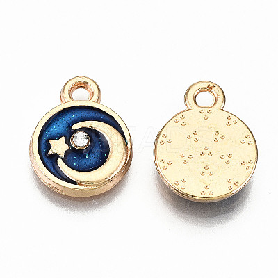 Alloy Enamel Charms LS-X-ENAM-S126-008-RS-1