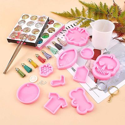 DIY Keychain Making DIY-OC0002-73-1