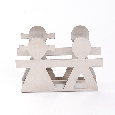 304 Stainless Steel Napkin Holder LS-DJEW-WH0033-51-1