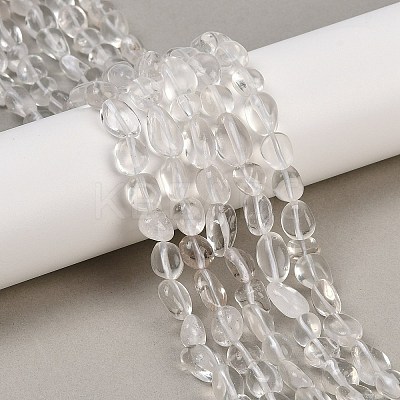 Natural Quartz Crystal Beads Strands G-G841-A12-1