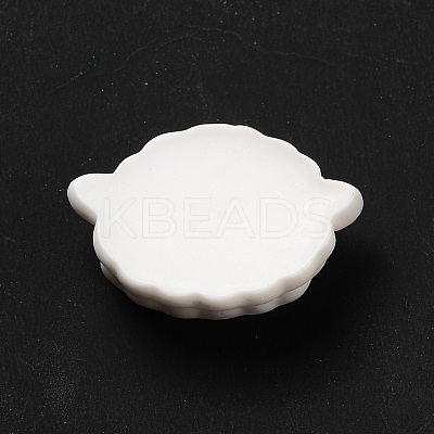 Opaque Resin Cabochons RESI-C013-02-1