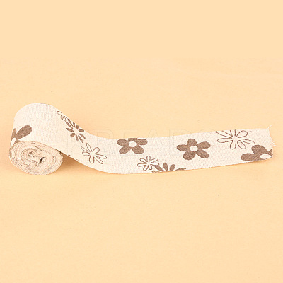 Cotton and Linen Wired Ribbon FABR-PW0001-246D-1
