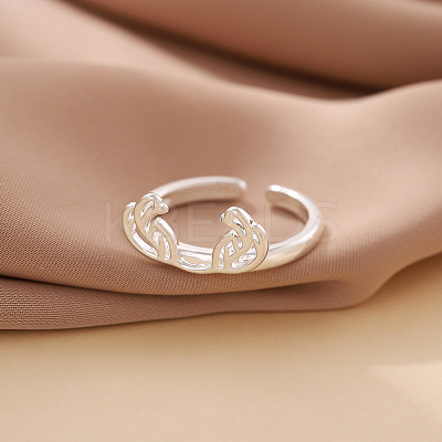 Brass Cuff Open Rings for Women WG9A7A9-01-1