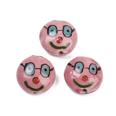 Handmade Porcelain Beads PORC-I029-08D-1