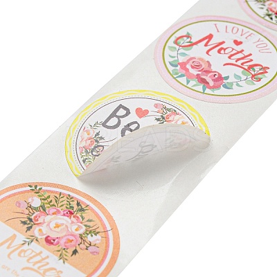 Mother's Day 8 Styles Stickers Roll LS-DIY-H166-01-1