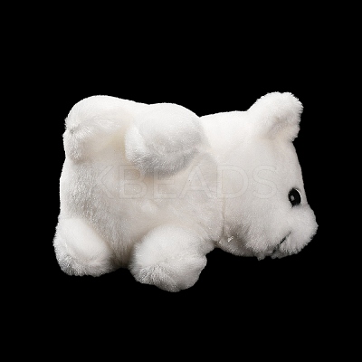 Cartoon PP Cotton Plush Simulation Soft Stuffed Animal Toy Bear Pendants Decorations HJEW-K043-10-1
