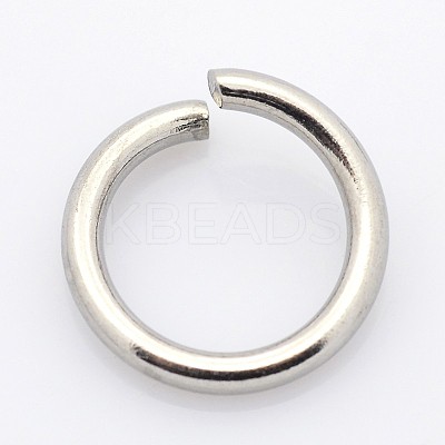 Tarnish Resistant 304 Stainless Steel Open Jump Rings STAS-E066-03-3.5mm-1