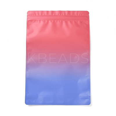 Two Tone Rectangle Plastic Zip Top Gift Bags OPP-B006-01B-03-1