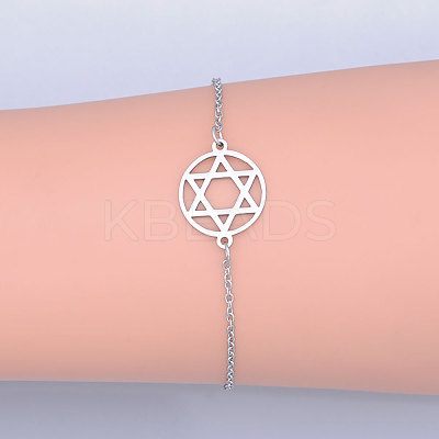 Tarnish Resistant 201 Stainless Steel Link Bracelets LS-BJEW-T011-JN491-1-1
